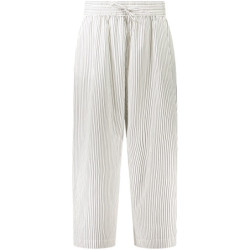 MAXMARA WOMEN'S WHITE TROUSERS