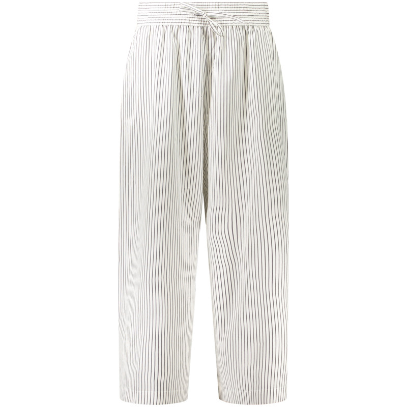 MAXMARA WOMEN'S WHITE TROUSERS