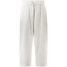 MAXMARA WOMEN'S WHITE TROUSERS
