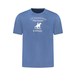 US GRAND MEN'S SHORT-SLEEVE T-SHIRT BLUE