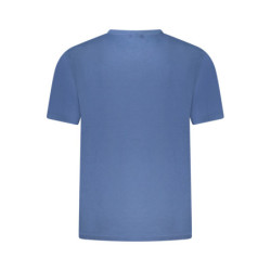 T-shirt à manches courtes bleu pour homme US GRAND