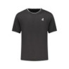 T-shirt noir à manches courtes pour homme US GRAND