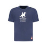 T-shirt à manches courtes bleu pour homme US GRAND