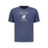 T-shirt à manches courtes bleu pour homme US GRAND