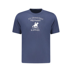 US GRAND MEN'S SHORT-SLEEVE T-SHIRT BLUE
