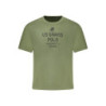 US GRAND MEN'S SHORT-SLEEVED GREEN T-SHIRT
