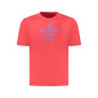 US GRAND MEN'S SHORT-SLEEVED RED T-SHIRT