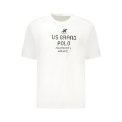 T-shirt blanc à manches courtes US GRAND pour homme