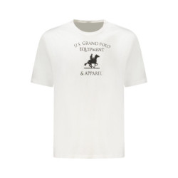 US GRAND MEN'S SHORT-SLEEVE T-SHIRT WHITE