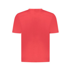 US GRAND MEN'S SHORT-SLEEVED RED T-SHIRT