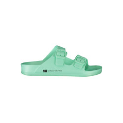 NORWAY 1963 WOMEN'S GREEN SLIPPER FOOTWEAR