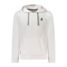 US GRAND MEN'S WHITE ZIP-UP SWEATSHIRT