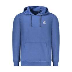 SWEAT-SHIRT BLEU À FERMETURE ÉCLAIR POUR HOMME US GRAND