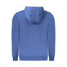 SWEAT-SHIRT BLEU À FERMETURE ÉCLAIR POUR HOMME US GRAND