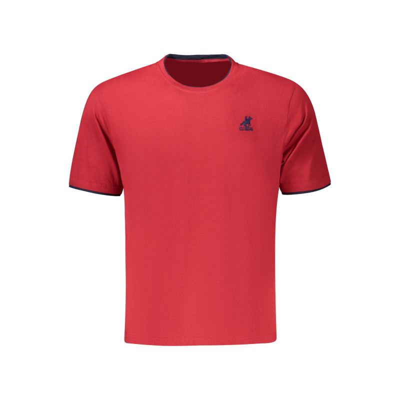 US GRAND MEN'S SHORT-SLEEVED RED T-SHIRT