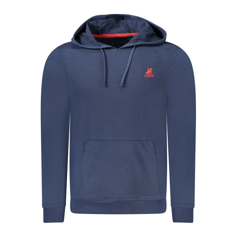 US GRAND MEN'S BLUE ZIP-UP SWEATSHIRT