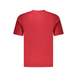 US GRAND MEN'S SHORT-SLEEVED RED T-SHIRT