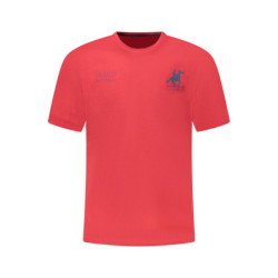 T-shirt rouge à manches courtes pour homme US GRAND