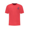 US GRAND MEN'S SHORT-SLEEVED RED T-SHIRT