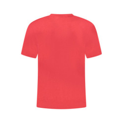 T-shirt rouge à manches courtes pour homme US GRAND