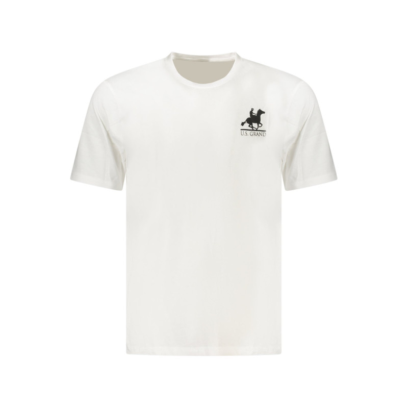 T-shirt blanc à manches courtes US GRAND pour homme