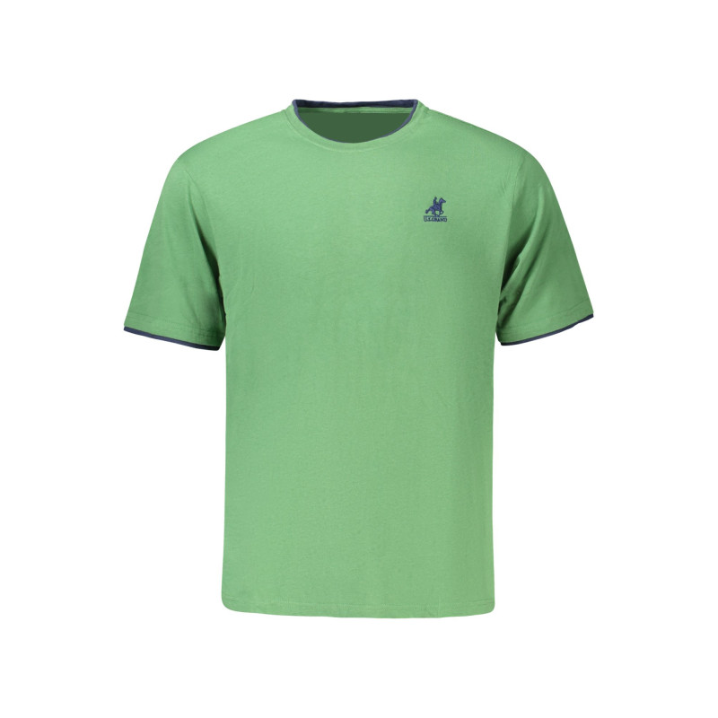 T-shirt vert à manches courtes pour homme US GRAND