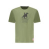 US GRAND MEN'S SHORT-SLEEVED GREEN T-SHIRT