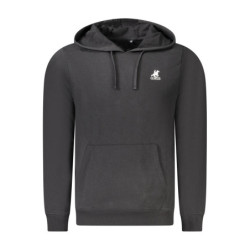 US GRAND MEN'S BLACK ZIP-UP SWEATSHIRT