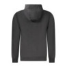 US GRAND MEN'S BLACK ZIP-UP SWEATSHIRT