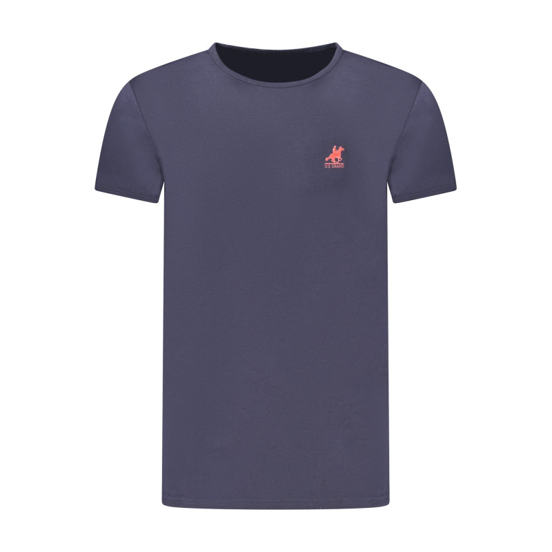 T-shirt à manches courtes bleu pour homme US GRAND