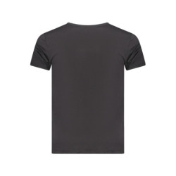 T-shirt noir à manches courtes pour homme US GRAND