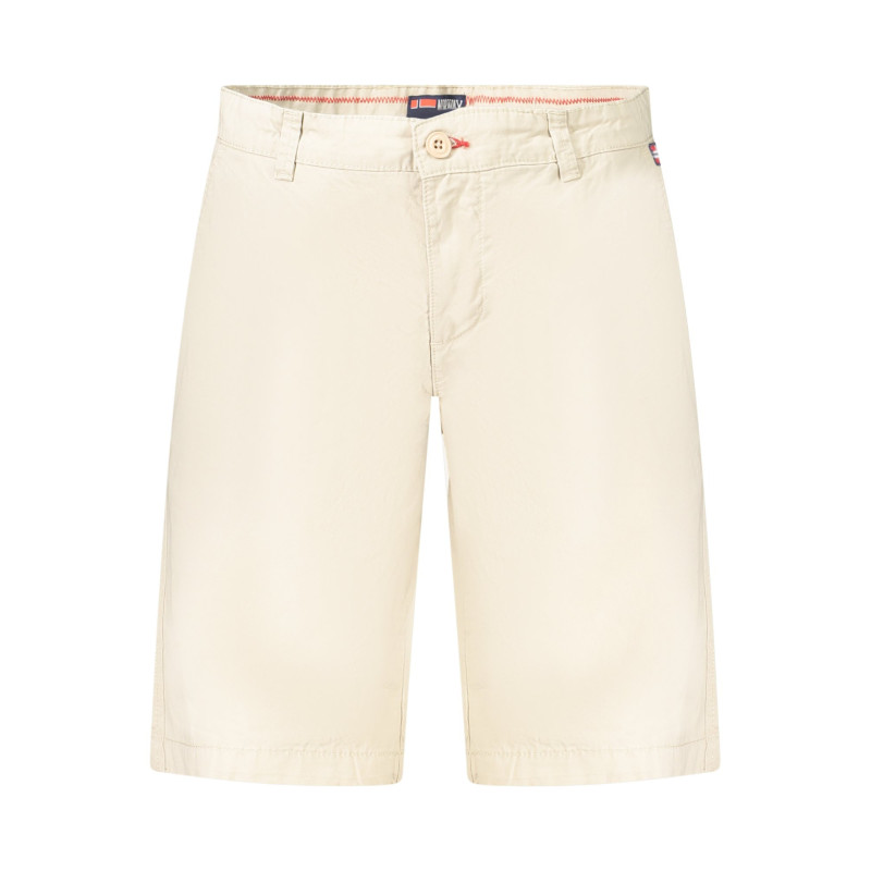 PANTALON BERMUDA HOMME NORVÈGE 1963 BEIGE