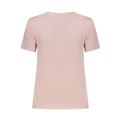 T-SHIRT FEMME ROSE À MANCHES COURTES NORVÈGE 1963