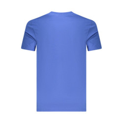 T-SHIRT MANCHES COURTES HOMME NORVÈGE 1963 BLEU