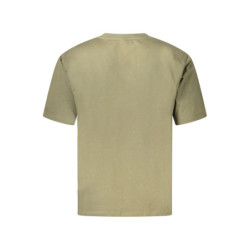 GUESS JEANS SHORT SLEEVE T-SHIRT MEN GREEN