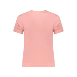 GUESS JEANS WOMEN'S SHORT SLEEVE T-SHIRT PINK