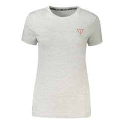 GUESS JEANS SHORT SLEEVE T-SHIRT WOMEN GREY