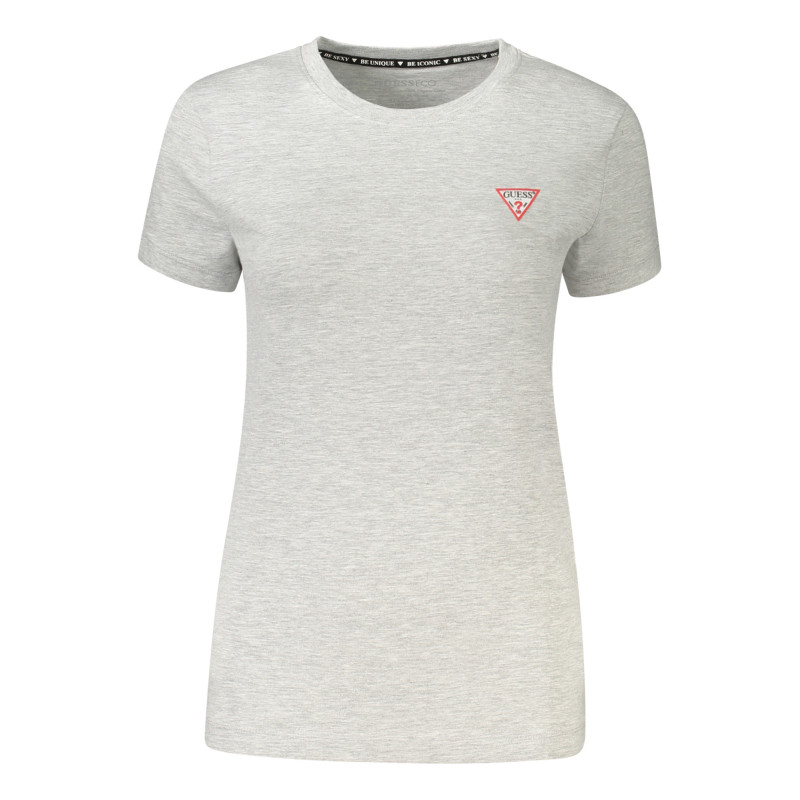 GUESS JEANS SHORT SLEEVE T-SHIRT WOMEN GREY
