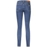 GUESS JEANS WOMEN'S DENIM JEANS BLUE