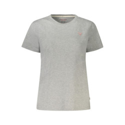 GUESS JEANS SHORT SLEEVE T-SHIRT WOMEN GREY