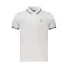 Polo Guess Jeans à manches courtes pour homme Blanc