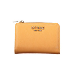 GUESS JEANS WOMEN'S WALLET BROWN