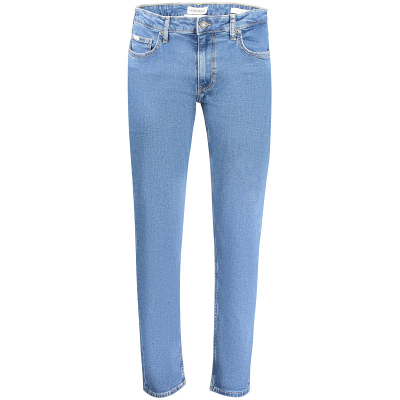 GUESS JEANS MEN'S DENIM JEANS BLUE