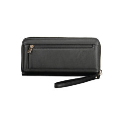 GUESS JEANS WOMEN'S WALLET BLACK