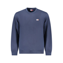 Sweat-shirt zippé bleu Tommy Hilfiger pour homme