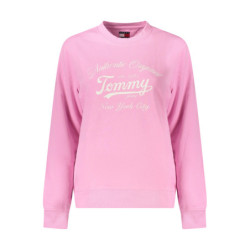 Sweat-shirt zippé rose Tommy Hilfiger pour femme