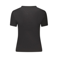 T-SHIRT À MANCHES COURTES TOMMY HILFIGER FEMME NOIR