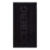 SERVIETTE DE PLAGE NOIRE POUR HOMMES ICEBERG