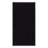 ICEBERG MEN'S BLACK BEACH TOWEL