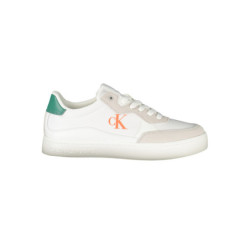 CALVIN KLEIN MEN'S WHITE SPORTS SHOES